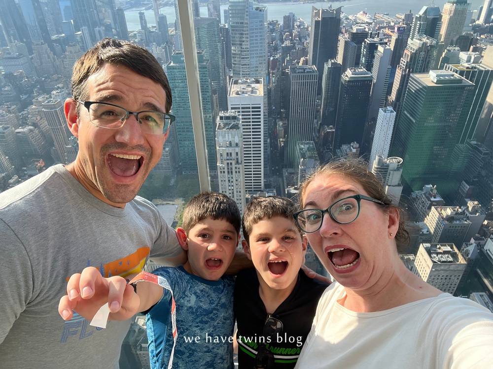 family selfie summit one vanderbilt new york city skyscraper view 